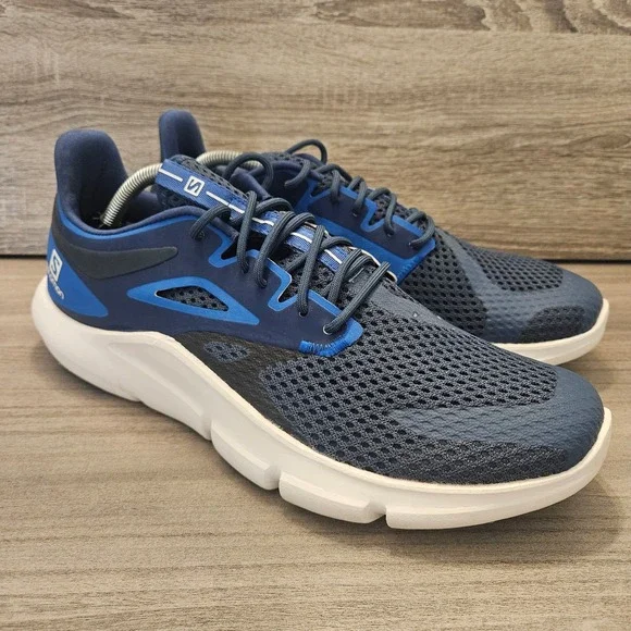 Salomon Predict Mod Mens Blue Navy Running Shoes Sneakers L41243800 - Picture 3 of 9